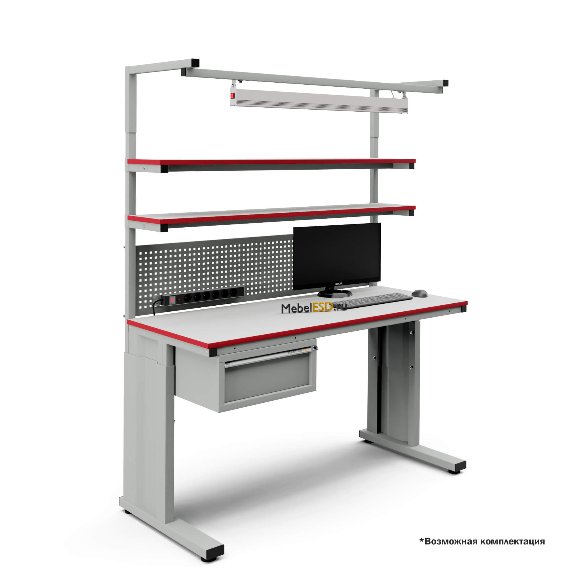 Возможная комплектация стола СПП
