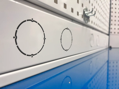 CTR 1632.L26.5-2F Верстак слесарный 2165x1593x743 мм