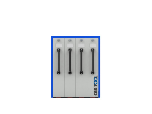ER-00023388 Корпус шкафа для оснастки драйверный CAB-TOOL 1000X780 M/4S