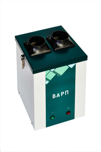 Блок дымоуловителя ВАРП ВП25 с комбинированным фильтром, с двумя адаптерами для дымоприемников